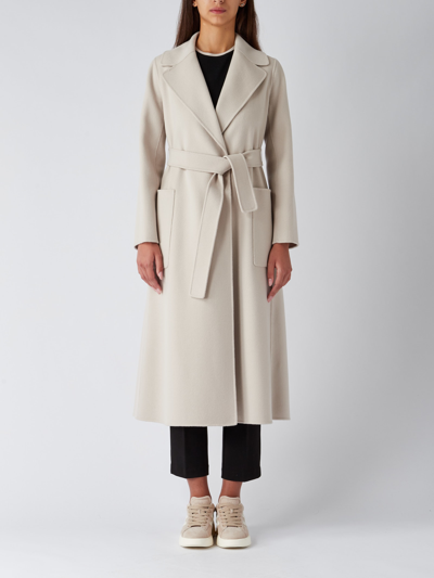 Max mara ivory coat outlet