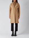 Herno Ecowool Coat In Sabbia