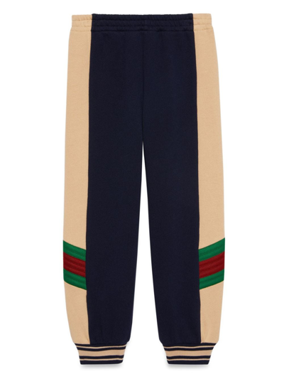 GUCCI: Pants kids - Gnawed Blue  GUCCI pants 6920584KAA5 online at