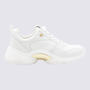 MICHAEL MICHAEL KORS MICHAEL MICHAEL KORS OPTIC WHITE LEATHER ORION TRAINER SNEAKERS