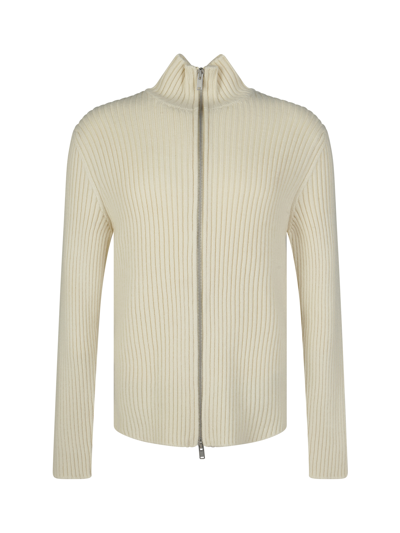 Jil Sander Cardigan In White