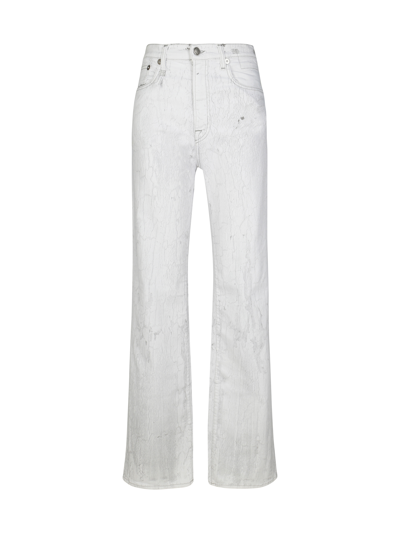 R13 White Jane Jeans
