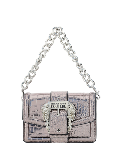 Versace Jeans Couture Shoulder Bag In Canna Di Fucile
