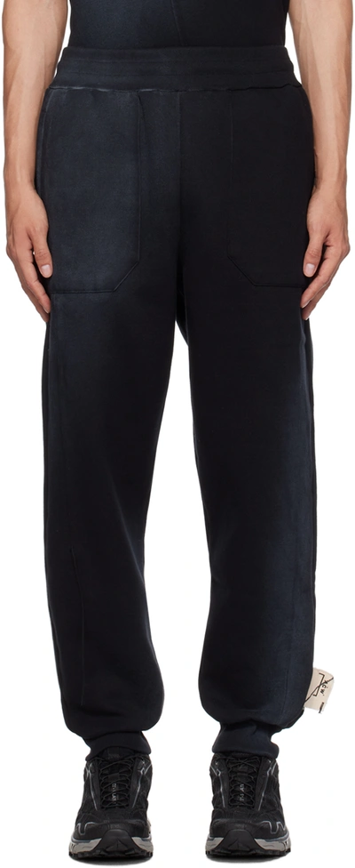 A-cold-wall* Black Shiraga Lounge Trousers In Blue