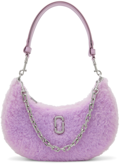MARC JACOBS PURPLE 'THE SMALL CURVE' BAG