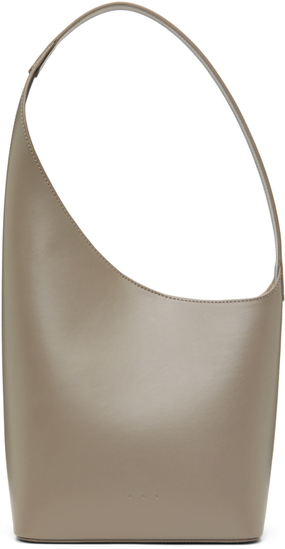 Aesther Ekme Ssense Exclusive Taupe Demi Lune Bag In Brown