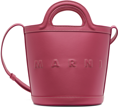 Marni Pink Mini Tropicalia Bag In 00c61 Light Orchid