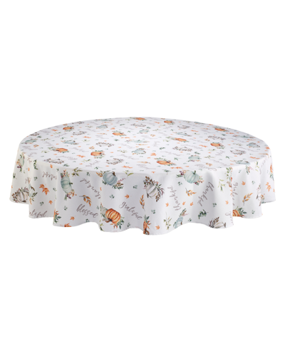 Avanti Grateful Patch 70" Round Tablecloth In Multicolor