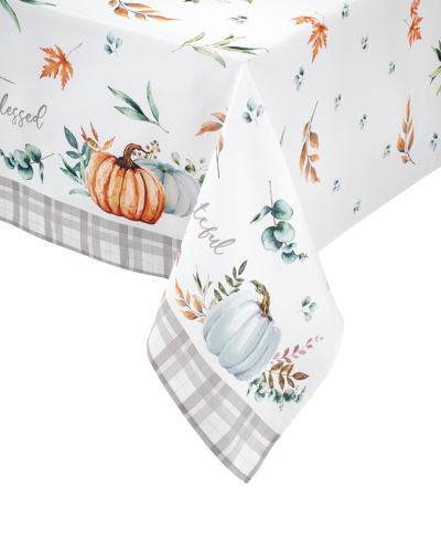 Avanti Grateful Patch 60" X 102" Rectangular Tablecloth In Multicolor