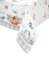 Avanti Grateful Patch 52" X 70" Rectangular Tablecloth In Multicolor
