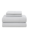 London Fog Flannel Sheet Set In Gray