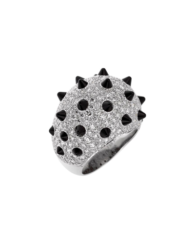 Cartier Panthere Spike Diamond Onyx Ring