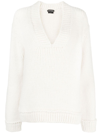 Tom Ford Chunky-knit Wool Jumper In White