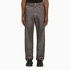 PRADA PRADA IRON-COLOURED RE-NYLON TROUSERS