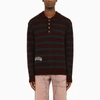 Andersson Bell Wine Polo, Logo In Burgundy
