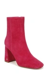 Sam Edelman Fawn Ankle Bootie Dahlia In Pink