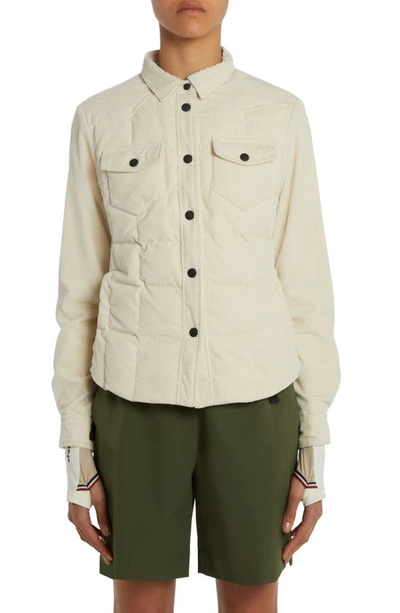 Moncler Shacket Nangy In White