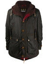 Barbour Game Parka In Green