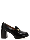 TOD'S CHAIN LOAFERS PUMPS BLACK