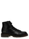 COMMON PROJECTS HIKING BOOTS, ANKLE BOOTS BLACK