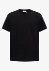 Ferragamo Basic Short-sleeved T-shirt In Black