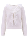 Alberta Ferretti Sweater In White