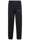 PALM ANGELS PALM ANGELS MAN PALM ANGELS BLACK POLYESTER TROUSERS