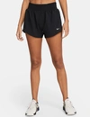 Nike One Dri-fit 3inch Shorts In Black In Black