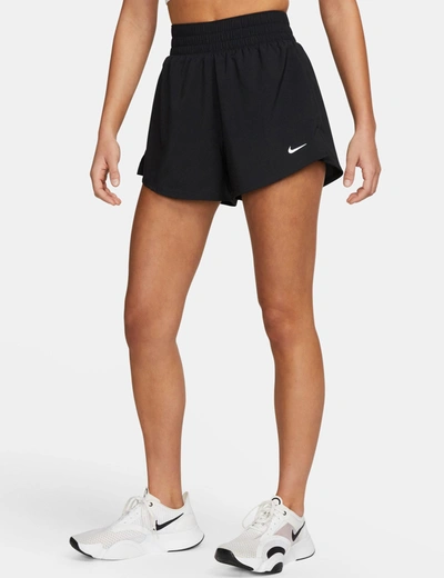 Nike One Dri-fit 2-in-1 Shorts In Black