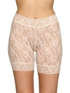 Hanky Panky Signature Lace Bike Short In Brown