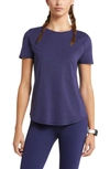 Zella Energy Performance T-shirt In Navy Evening
