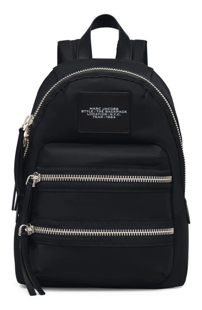 Marc Jacobs Medium The Biker Nylon Backpack In Black