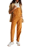 Free People Ziggy Corduroy Overalls In Tan