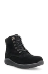 Propét Womens Suede Comfort Inole Ankle Boots In Black