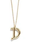 BAUBLEBAR BAUBLEBAR BUBBLE INITIAL NECKLACE