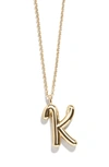 BAUBLEBAR BAUBLEBAR BUBBLE INITIAL NECKLACE