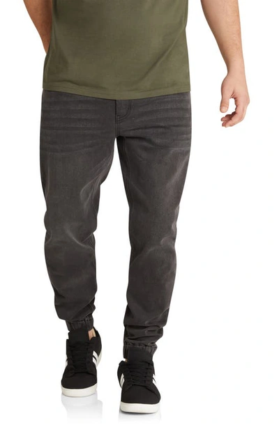 Johnny Bigg Jethro Denim Joggers In Washed Black