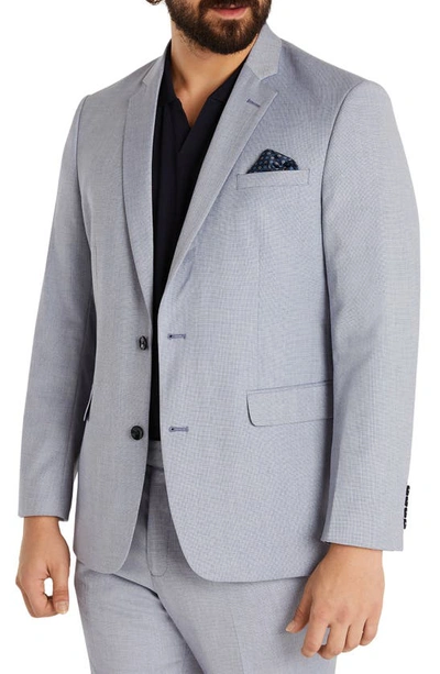 Johnny Bigg Herschel Solid Stretch Blazer In Teal