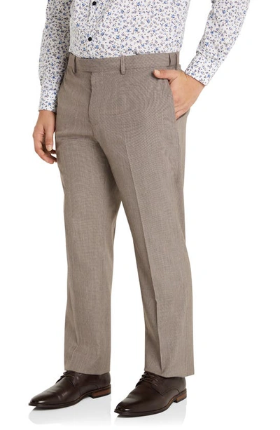 Johnny Bigg Rossi Stretch Dress Pants In Mocha