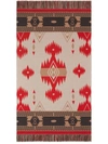 Alanui Icon Jacquard Blanket In Red