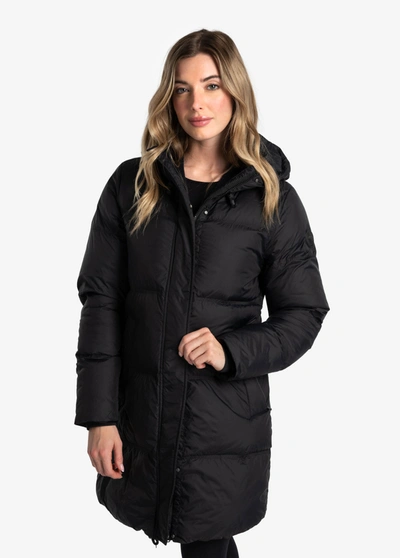 Lole The Classic Synth Down Jacket In Black