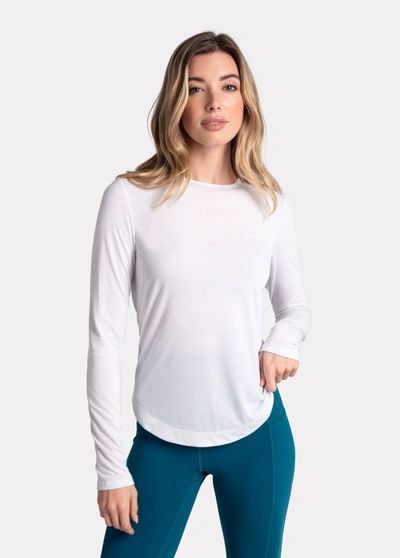 Lole Everyday Long Sleeve In White