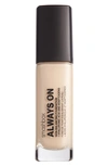 SMASHBOX ALWAYS ON SKIN-BALANCING FOUNDATION WITH HYALURONIC ACID & ADAPTOGENS