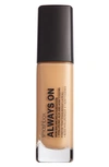 SMASHBOX ALWAYS ON SKIN-BALANCING FOUNDATION WITH HYALURONIC ACID & ADAPTOGENS