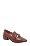 LINEA PAOLO CHRYSTIE CHAIN BLOCK HEEL LOAFER