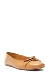 Alexandre Birman Clarita Bow Convertible Flat In Butterscotch