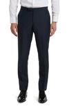 TED BAKER JOSH SLIM FIT WOOL TUXEDO SUIT PANTS