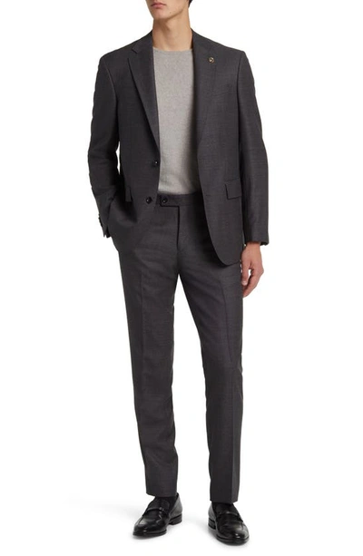 Ted Baker Jay Slim Fit Wool Suit In Grey