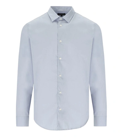 Emporio Armani Shirt  Men Color Gnawed Blue In Blue