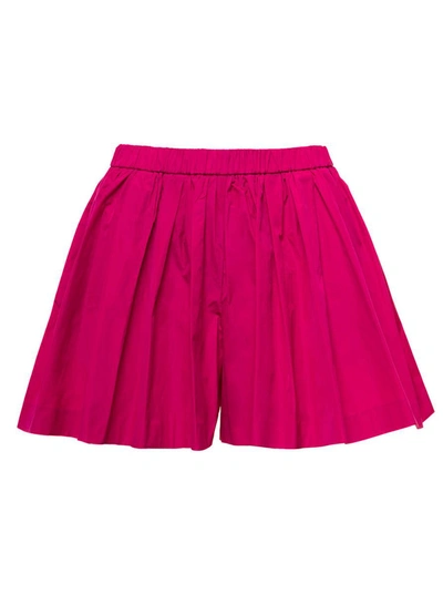 Red Valentino Redvalentino Elasticated Waistband Shorts In Pink